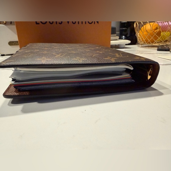 Louis Vuitton Textured Brown Monogram Agenda GM UEC with box and inserts - Picture 8 of 11